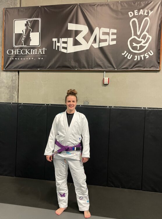 Kelli Merrell - Jiu Jitsu Purple Belt